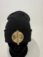 Bonnet Akan» Noir | Bijoux d'exception | Paris