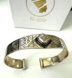Bracelet Homme " Prince Touareg  " Couleur Argent | Bijoux d'exception | Paris