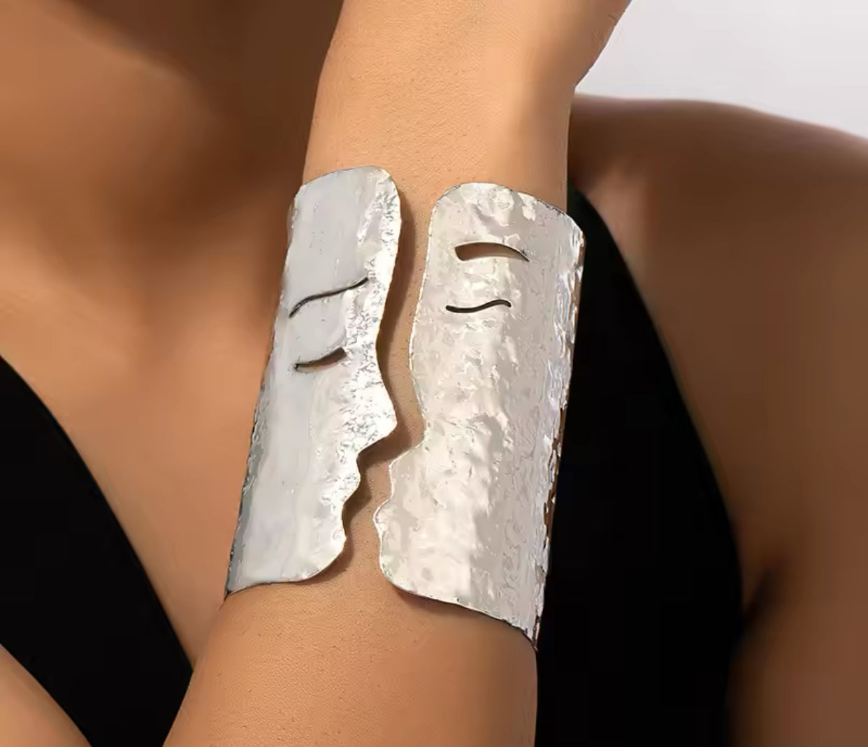 Bracelet "2 face" couleur Argent | Bijoux d'exception | Paris