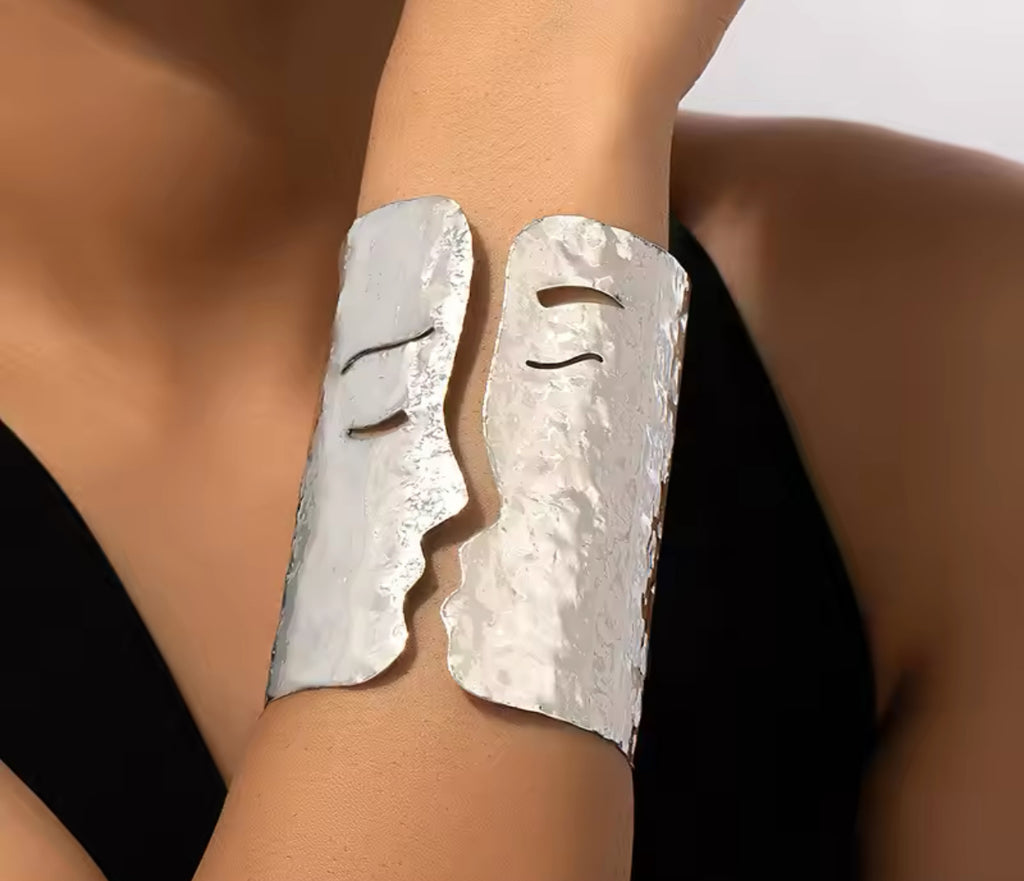 Bracelet "2 face" couleur Argent | Bijoux d'exception | Paris