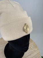« Bonnet Akan» Beige | Bijoux d'exception | Paris