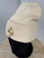 « Bonnet Akan» Beige | Bijoux d'exception | Paris