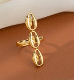 Bague " Triple Kori " Couleur Or| Bijoux d'exception | Paris