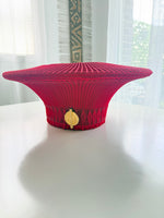 Cap « Zulu » Rouge| Grand modèle | Bijoux d'exception | Paris