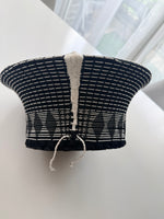 Cap « Zulu » Noir et Blanc| Petit modèle | Bijoux d'exception | Paris