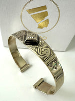 Bracelet Homme " Prince Touareg  " Couleur Argent | Bijoux d'exception | Paris