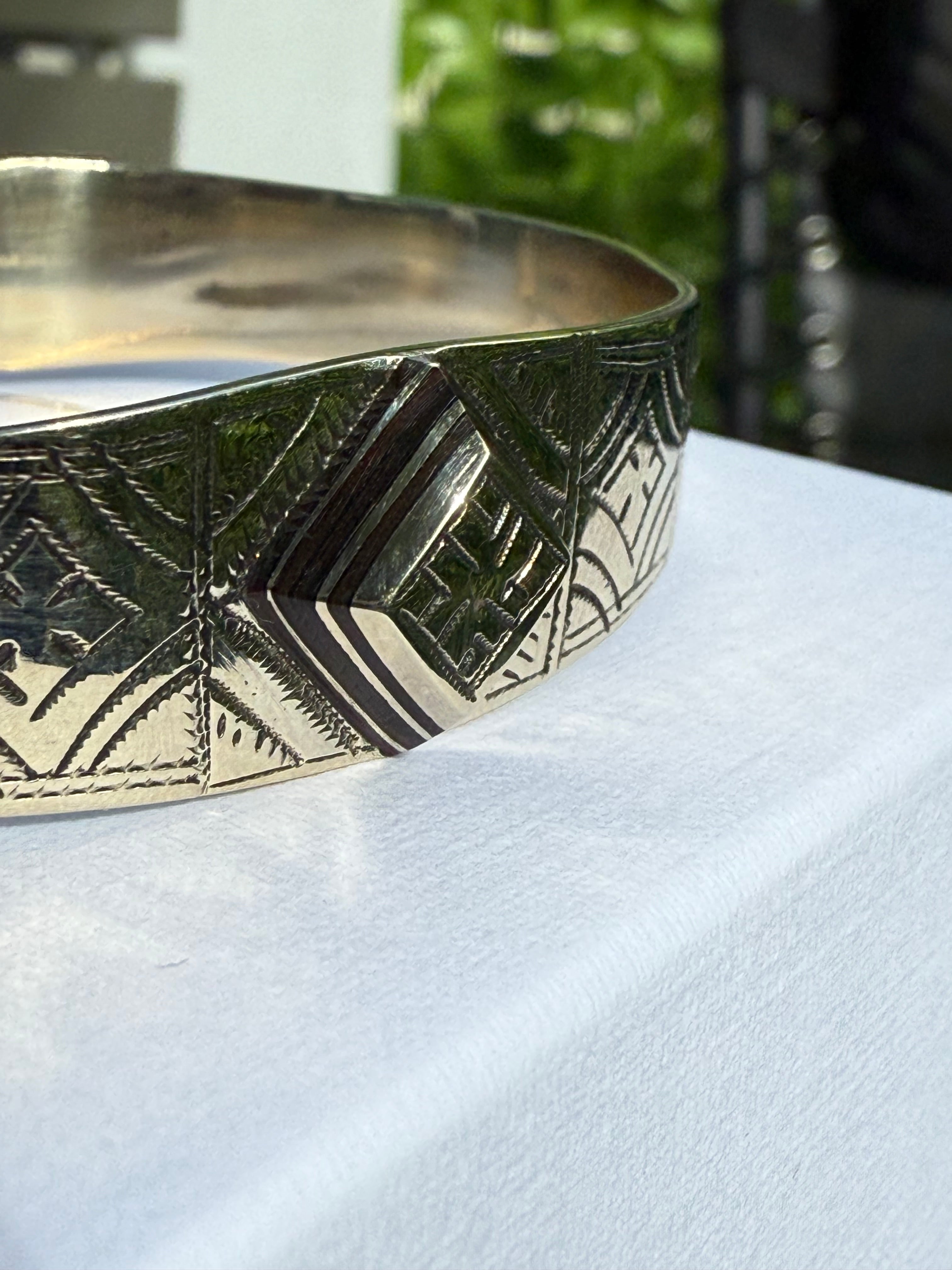 Bracelet Homme " Prince Touareg  " Couleur Argent | Bijoux d'exception | Paris