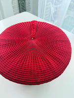 Cap « Zulu » Rouge| Petit modèle | Bijoux d'exception | Paris