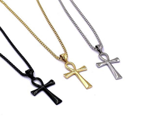 Collier « Big Ankh » Couleur Noir | Bijoux d'exception | Paris