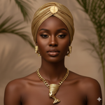 Turban « Akan» | Bijoux d'exception | Paris