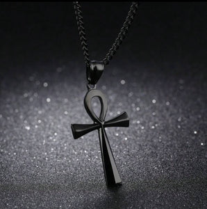 Collier « Big Ankh » Couleur Noir | Bijoux d'exception | Paris