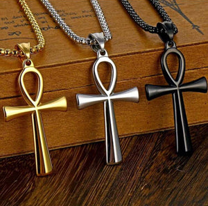 Collier « Big Ankh » Couleur Noir | Bijoux d'exception | Paris