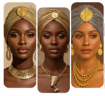 Turban « Akan» | Bijoux d'exception | Paris