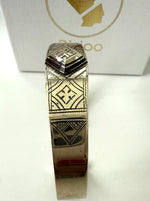 Bracelet Homme " Prince Touareg  " Couleur Argent | Bijoux d'exception | Paris