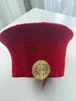 Cap « Zulu » Rouge| Petit modèle | Bijoux d'exception | Paris