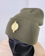 « Bonnet Akan» Vert Kaki | Bijoux d'exception | Paris