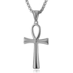 Collier « Big Ankh » Couleur argent | Bijoux d'exception | Paris