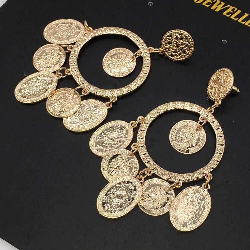 Boucles d’oreilles « Médailles » | Bijoux d'exception | Paris