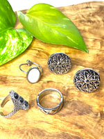 Bague « Queen Circle »Couleur Argent | Bijoux d'exception | Paris