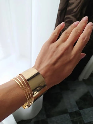 Bracelet "Queen Sofia" couleur or | Bijoux d’exception | Bi-joo Paris