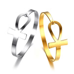 Bracelet Homme " King Ankh  " Couleur Argent | Bijoux d'exception | Paris