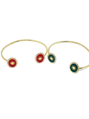 Bracelet Femme " Queen Flower " Couleur Or | Bijoux d'exception | Paris