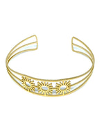 Bracelet Femme " Sun " Couleur Or | Bijoux d'exception | Paris