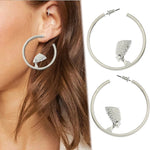 Boucles d’oreilles « Queen Nefertiti  » Argent  | Bijoux d'exception | Paris