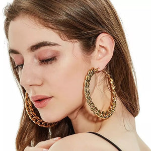 Boucles d’oreilles « Gold Chain » | Bijoux d'exception | Paris