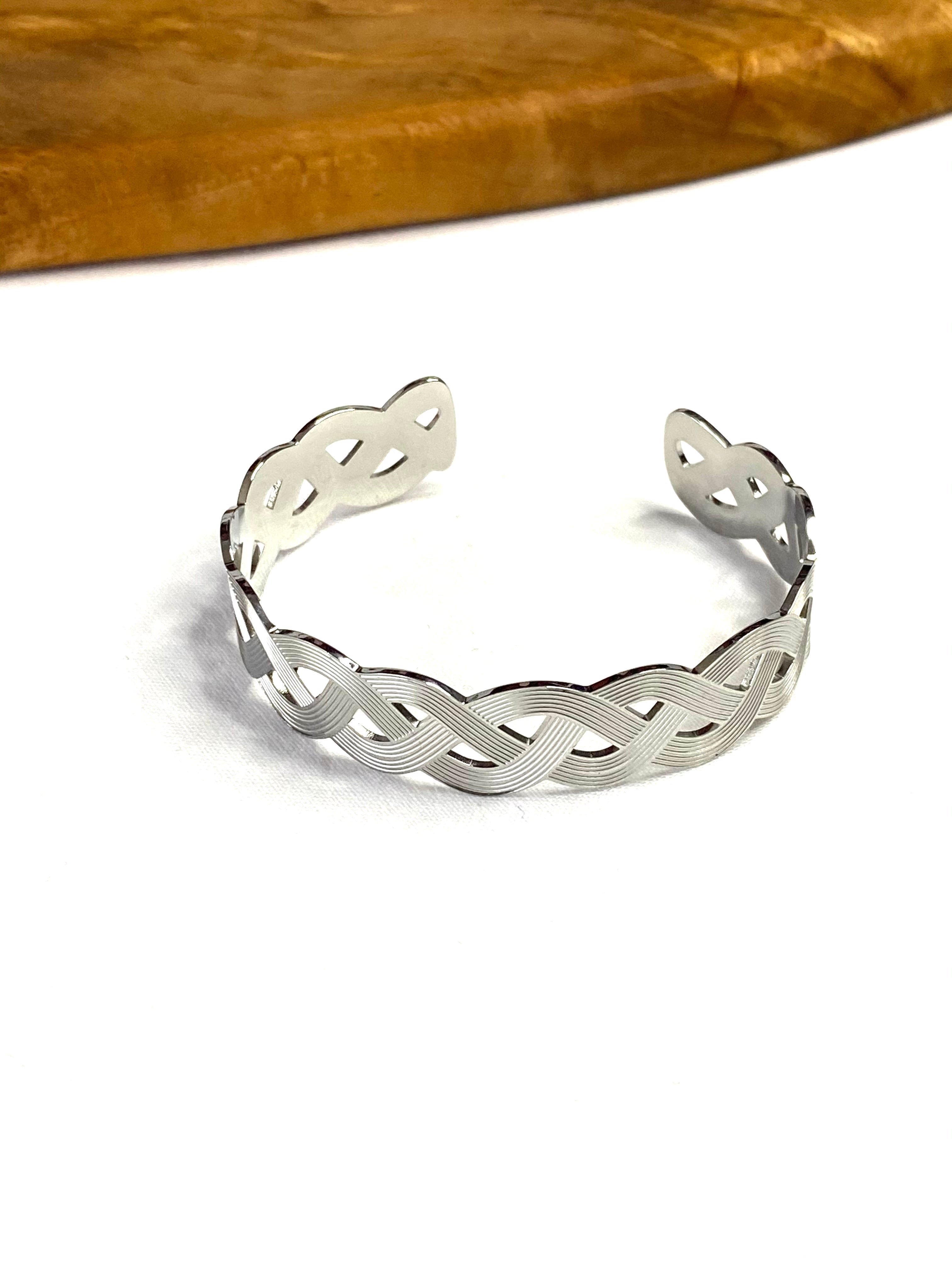 Bracelet Femme " Croisades " Couleur Argent | Bijoux d'exception | Paris