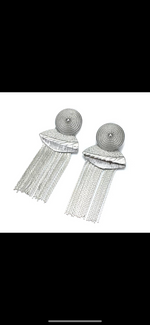 Boucles d’oreilles « Queen WaterFalls » Argent | Bijoux d'exception | Paris