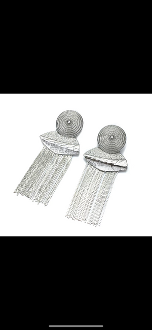 Boucles d’oreilles « Queen WaterFalls » Argent | Bijoux d'exception | Paris