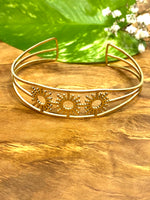 Bracelet Femme " Sun " Couleur Or | Bijoux d'exception | Paris