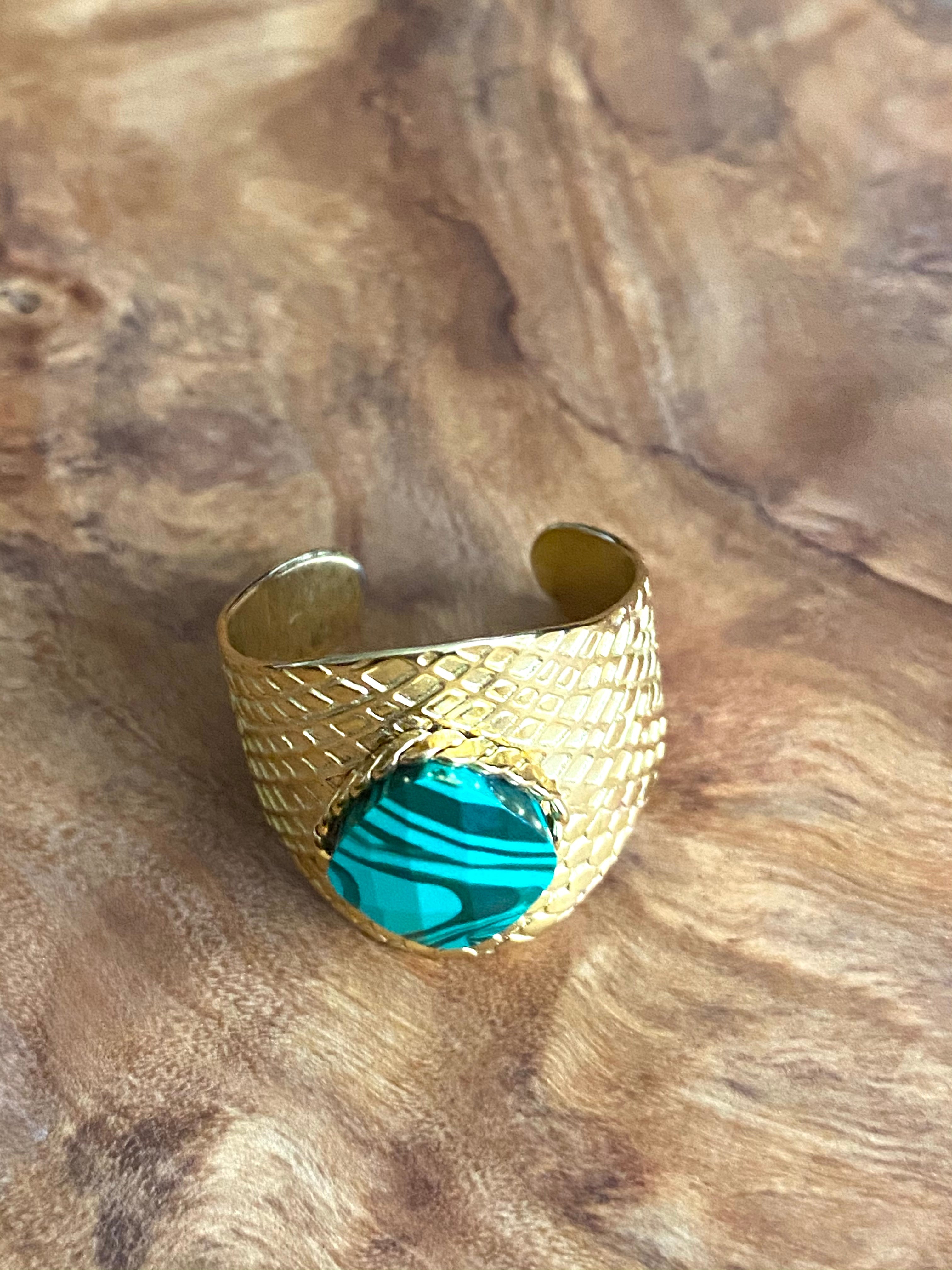 Bague « Sahara »Couleur Or | Bijoux d'exception | Paris