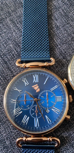 Montre/Watch Femme "Ayé" Blue | Bijoux d'exception | Paris