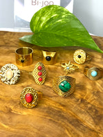 Bague « Sahara »Couleur Or | Bijoux d'exception | Paris