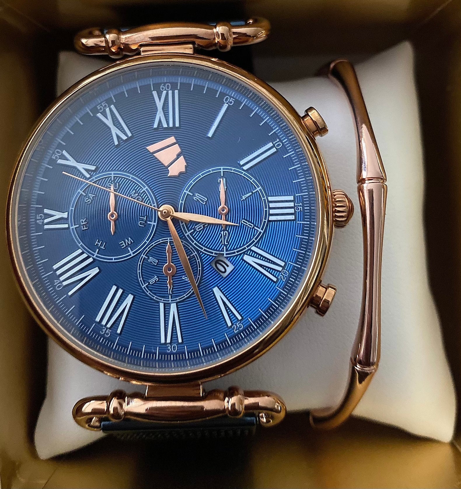 Montre/Watch Femme "Ayé" Blue | Bijoux d'exception | Paris