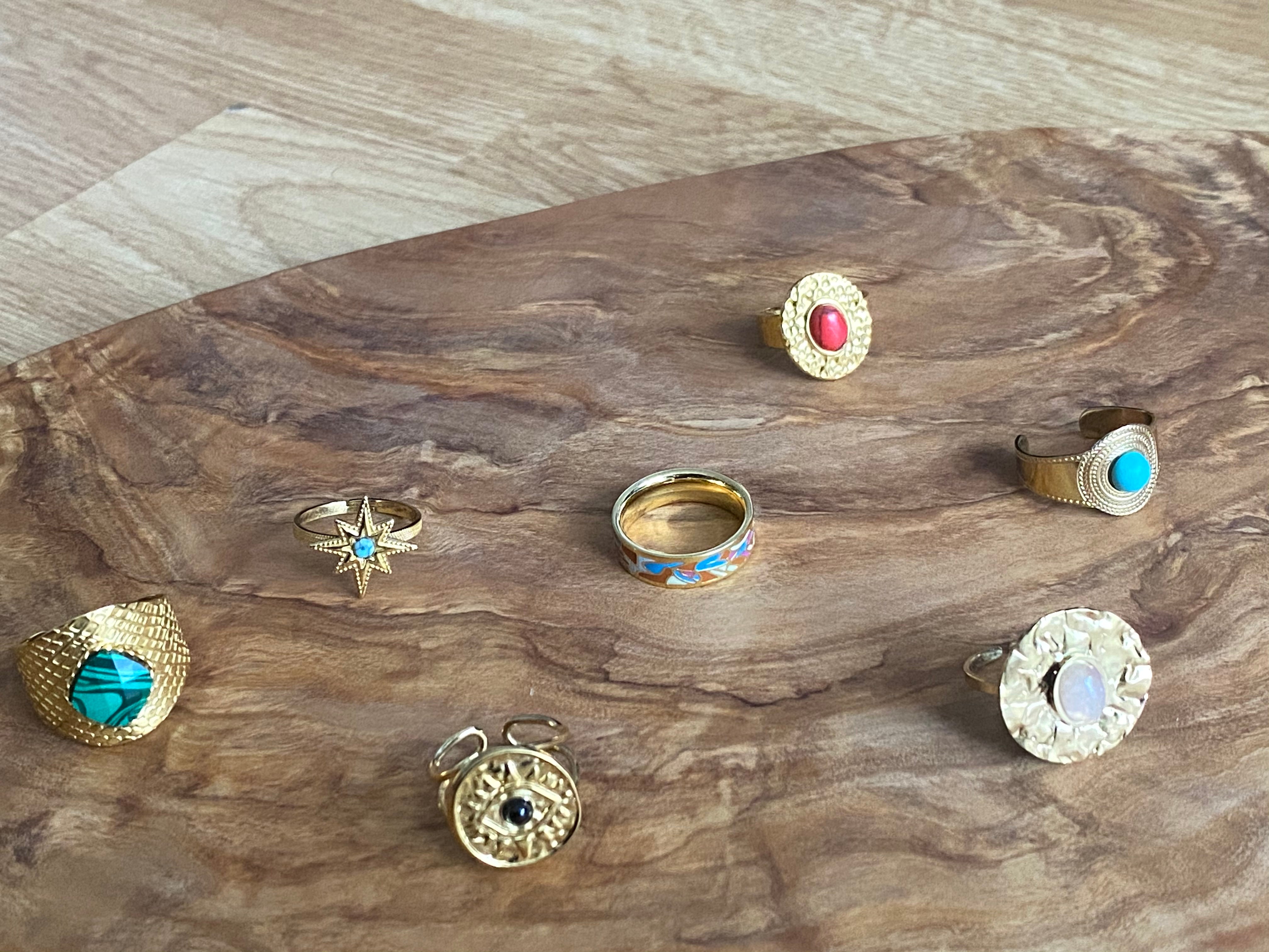 Bague « Sahara »Couleur Or | Bijoux d'exception | Paris