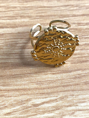 Bague « Ethnika »Couleur Or | Bijoux d'exception | Paris