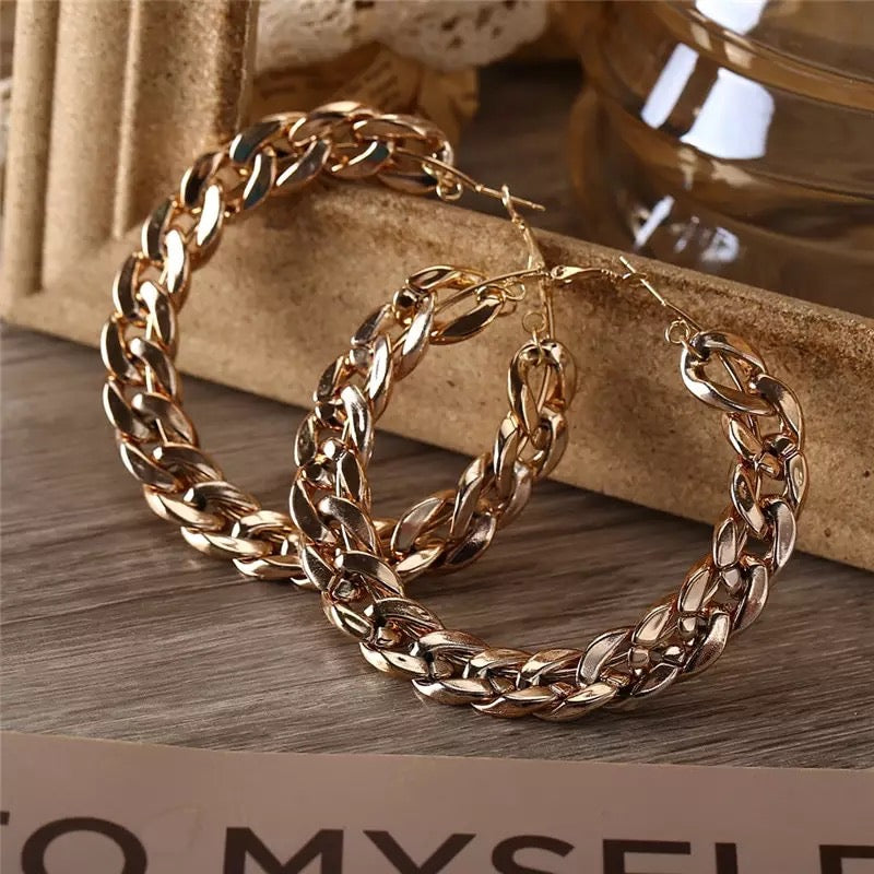 Boucles d’oreilles « Gold Chain » | Bijoux d'exception | Paris