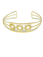 Bracelet Femme " Sun " Couleur Or | Bijoux d'exception | Paris