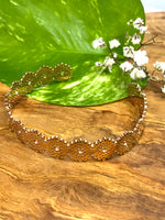 Bracelet Femme " Little Flower " Couleur Or | Bijoux d'exception | Paris