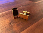 Boutons de manchette Homme "King Slim" Or | Bijoux d'exception | Paris