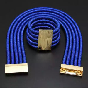 Parure "African Queen" Blue | Bijoux d'exception | Paris