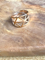 Bague « Ethnika »Couleur Or | Bijoux d'exception | Paris