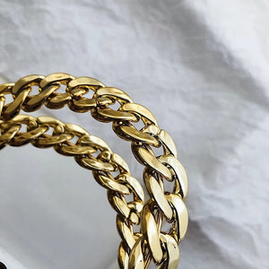 Boucles d’oreilles « Gold Chain » | Bijoux d'exception | Paris