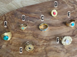 Bague « Sahara »Couleur Or | Bijoux d'exception | Paris