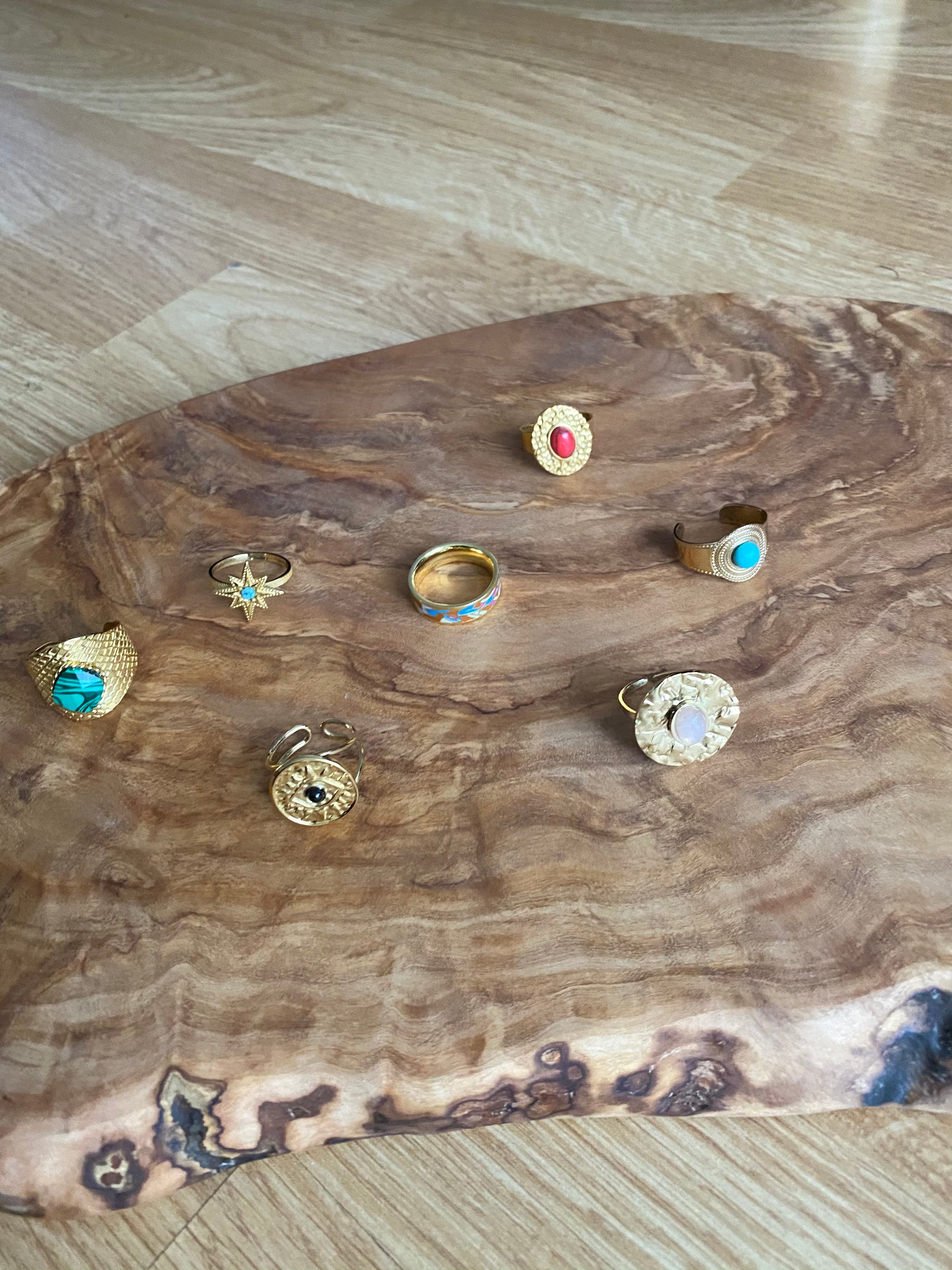 Bague « Sahara »Couleur Or | Bijoux d'exception | Paris
