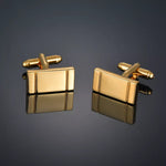 Boutons de manchette Homme "King Slim" Or | Bijoux d'exception | Paris