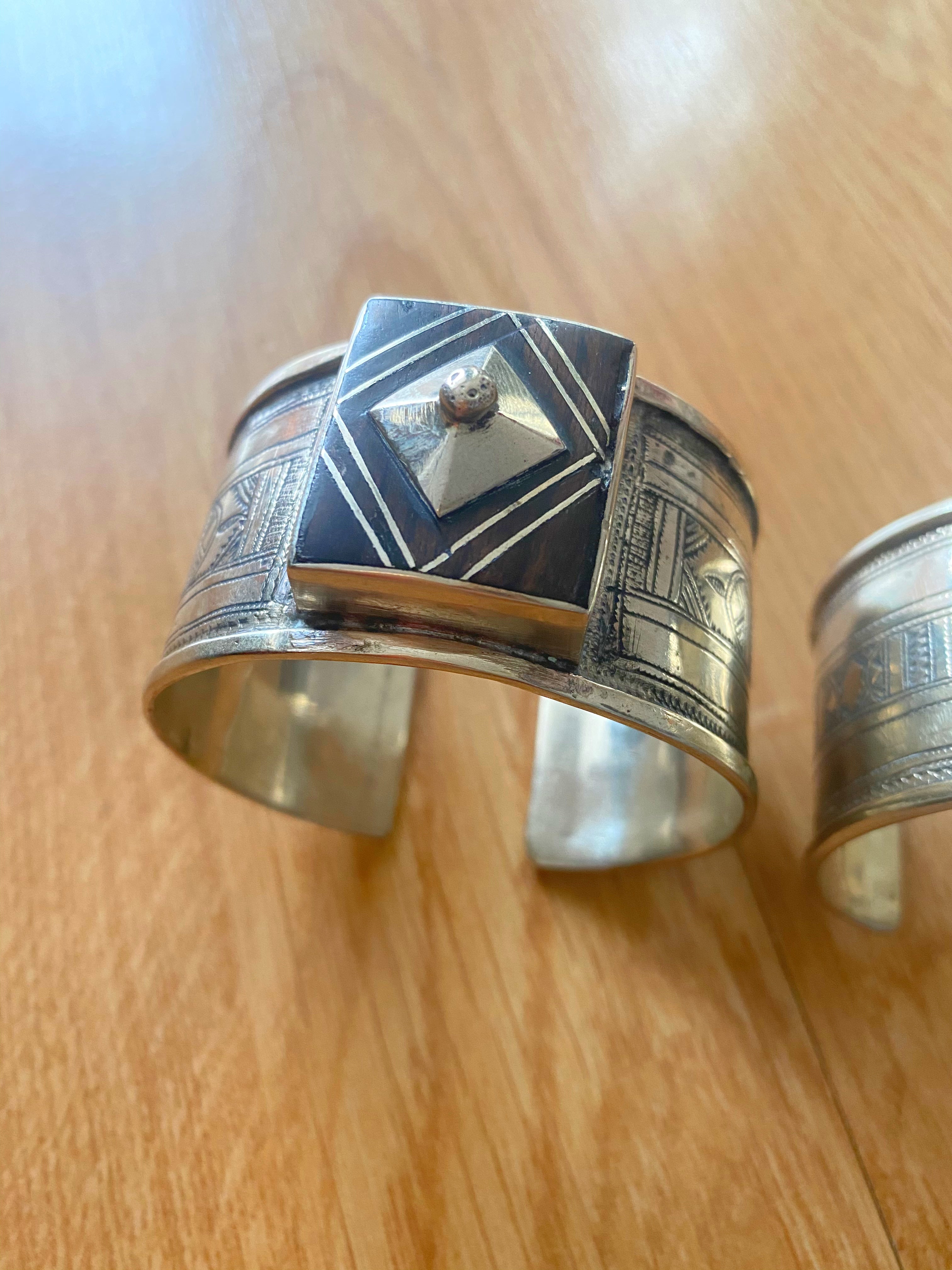 Bracelet Homme " King Touareg  " Couleur Argent | Bijoux d'exception | Paris